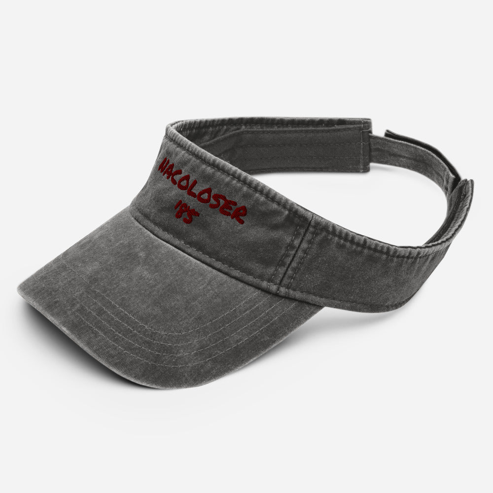 Nacoloser Denim visor