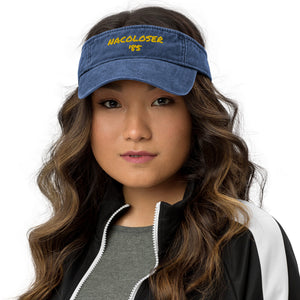 Nacoloser Denim visor