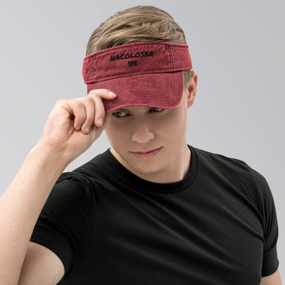 Nacoloser Denim visor