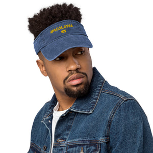 Nacoloser Denim visor