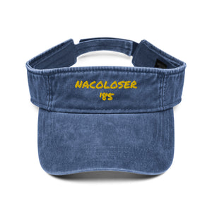 Nacoloser Denim visor